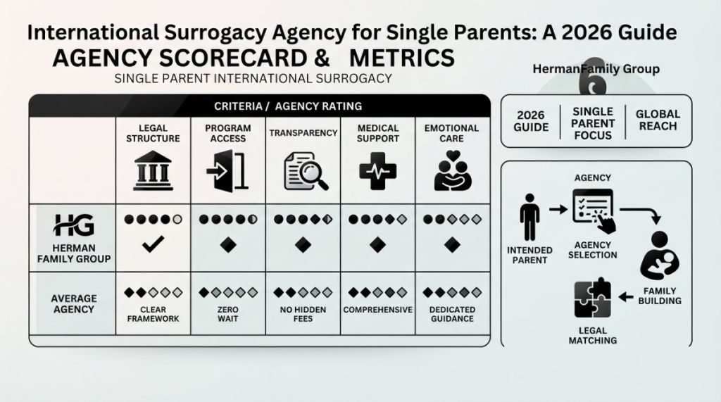 International Surrogacy Agency for Single Parents: A 2026 Guide