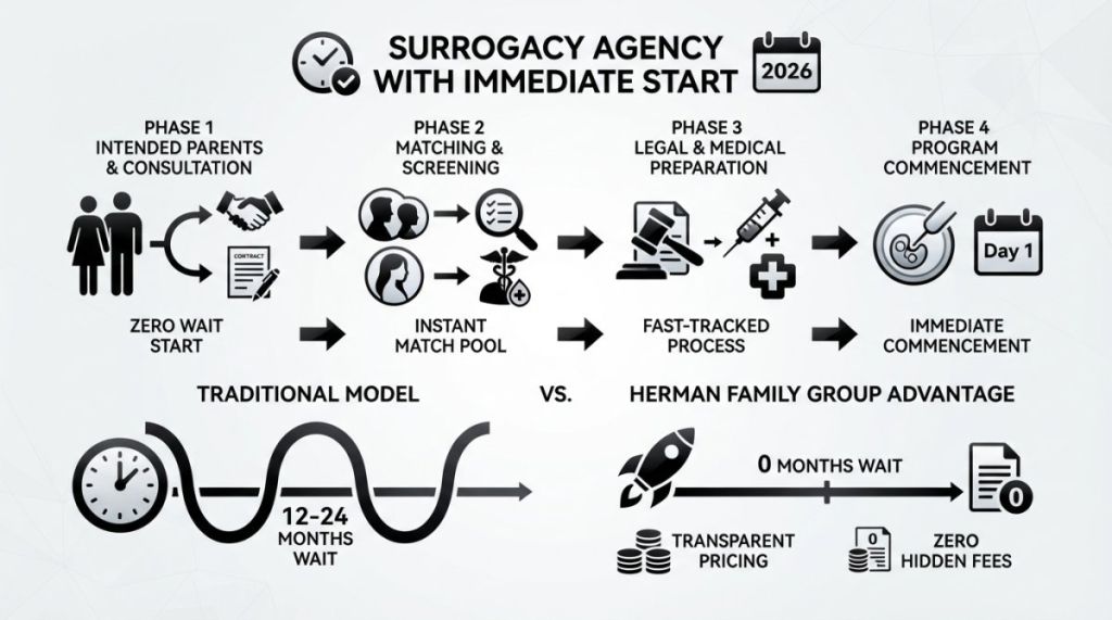 Surrogacy Agency With Immediate Start: A 2026 Guide