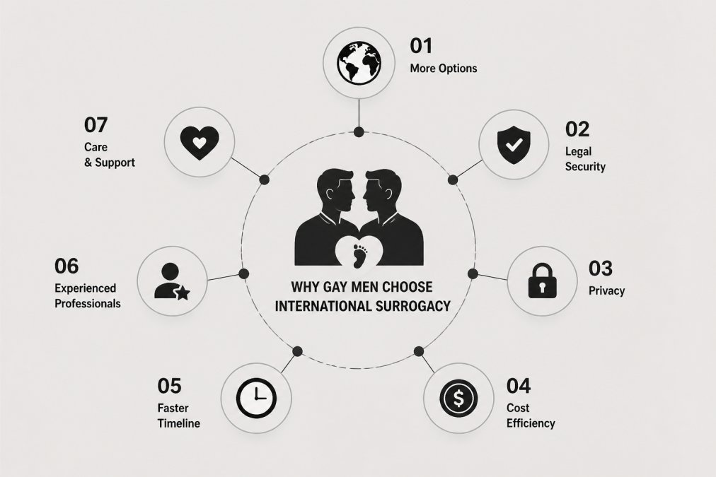Why Gay Men Choose International Surrogacy